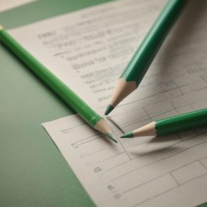 Карандаш чернографитный HB пластиковый с ластиком зеленый 5032108 в каталоге карандашей