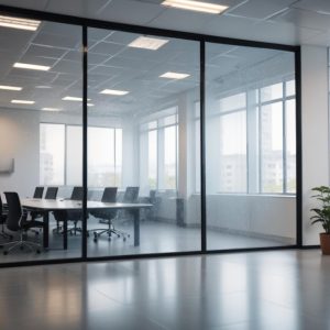 Защитная пленка для окон в рабочих помещениях